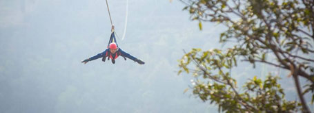 Superman Zip Line in Kathmandu