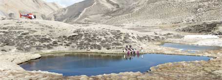 Damodar Kunda Helicopter Tour